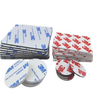 EVA Foam <b>Adhesive</b> <b>Pad</b> Die Cut Masking <b>Double</b>-<b>sided</b> Acrylic <b>Adhesive</b> White Customizable Thickness - Product Image 1