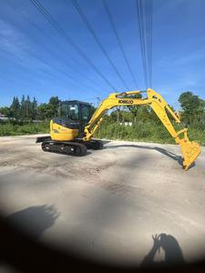 Mini pelle d'occasion Kobelco SK55 de 5 tonnes d'origine japonaise vend SK55 avec une longue durée de vie et des performances stables à bas prix - Product Image 5