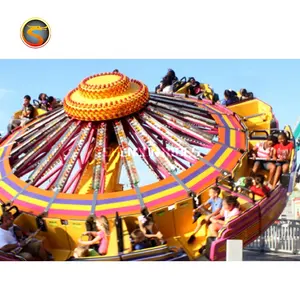 Funfair-parque de atracciones de Carnival, equipo de baile oscilante, giradiscos voladores, Paseo de bailarina, precio de fábrica