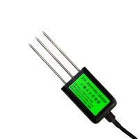 Nouveau capteur d'humidité et de conductivité électrique (EC) et de température du sol MS10, sortie 0-2V, plage d'humidité 0-100%, interface RS485, température de fonctionnement -40~85°C