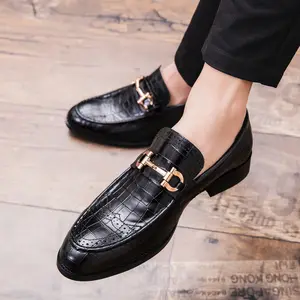 Scarpe eleganti da uomo di lusso scarpe da lavoro formali scarpe da uomo Casual in vera pelle per feste di matrimonio per uomo 2023
