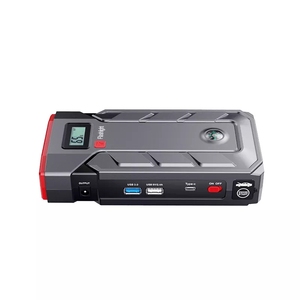 Démarreur de saut de voiture, Charge rapide, batterie externe, outil d'urgence multifonction avec lampe SOS, chargeur de batterie de voiture, 12V - Product Image 2
