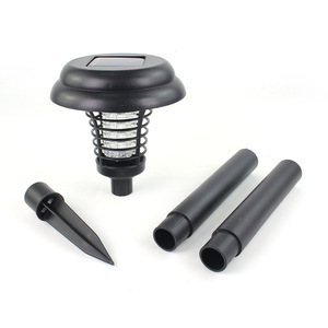 Ngoài trời rainproof vườn sân chống côn trùng năng lượng mặt trời Bug Zapper LED kỹ thuật số đèn diệt muỗi - Product Image 3