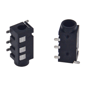 Conector de Audio PJ-320D de 3.5mm, Construcción Completamente en Latón, Conector de Superficie de 4 Pines para Aplicaciones de Audio Premium - Product Image 4