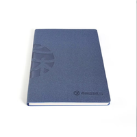 Cuaderno de Oficina de Alta Calidad Tamaño A5 con Logotipo Personalizado en Relieve