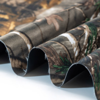 Tissu Oxford imprimé camouflage Realtree, tissé, résistant à l'eau, 100% polyester, 5*5 72T 600D PVC, pour sacs à main pour filles