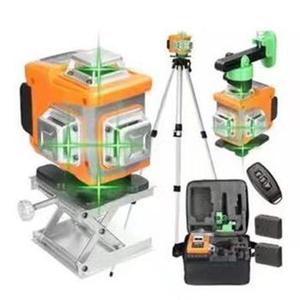 Nivel Láser de Haz Verde <span class=keywords><strong>S04CG</strong></span> 4D de 16 Líneas, Rotación Exterior, Modo de Pulso con Función de Aplicación y Características - Product Image 1