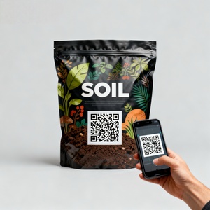 1kg 2kg 5kg Wholesale Custom Printing Agriculture <b>Soil</b> Feed Seeds Packaging Plastic Fertilizer QR Code <b>Bag</b> - Product Image 1