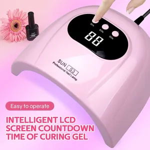 หลอดไฟยูวีสำหรับทำเล็บ 88 วัตต์ 24 หลอด LED เครื่องอบเล็บเจล พร้อมตั้งเวลาได้ 3 ระดับ หลอดยูวีสำหรับทำเล็บมือแบบมืออาชีพ อุปกรณ์ทำเล็บ - Product Image 3