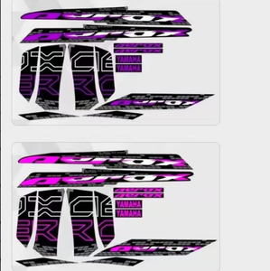 Op maat gemaakte bedrijfssticker, waterdicht, UV-gelamineerd, full colour CMYK/PMS sticker, CFP merk, voorzijde plaatsing voor Aerox <span class=keywords><strong>155</strong></span> - Product Image 1