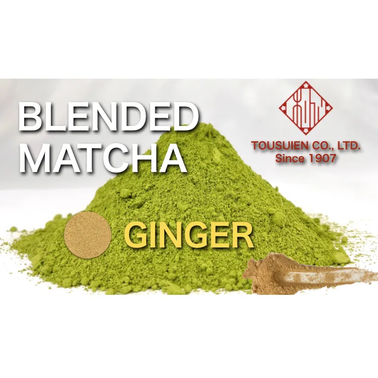 Compre té verde en polvo Matcha japonés hecho de té Matcha 100% y jengibre