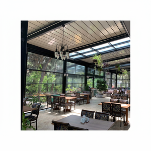 Pérgola bioclimática con persianas personalizable con diseño contemporáneo para uso en exteriores - Product Image 1