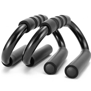 Barre Push Up in acciaio-tribune per muscoli-barre Push-up per atletica con impugnature imbottite in schiuma per muscoli petto donne uomini - Product Image 5