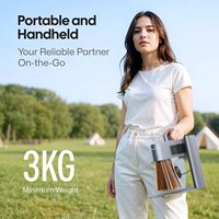 Máquina de Grabado Láser Portátil LP4, Diodo de 10W, Láser Dual IR de 2W, Compatible con LightBurn, para Taller, Estudio y Hogar