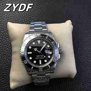<span class=keywords><strong>Montre</strong></span> de poche de luxe pour homme NH35A avec mouvement automatique <span class=keywords><strong>Seiko</strong></span>, étanche 20 BAR, <span class=keywords><strong>bracelet</strong></span> en acier 40 mm, index lumineux - Product Image 2