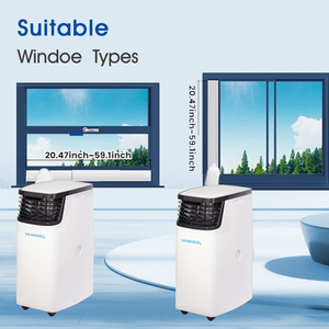 Climatiseur mobile électrique portable en gros, unités de climatisation sur pied, système de climatisation intelligent pour la maison - Product Image 2