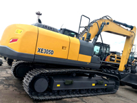 Excavatrice sur chenilles minière XE335GK de 33,5 tonnes, godets de 1,6 m³ et 1,9 m³, 210 kW, pelle hydraulique robuste pour travaux de terrassement en carrière
