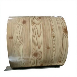 holzmuster ppgi-stahlspule bedruckte holzmaserung farblich beschichtete spulen bedruckte farblich beschichtete stahlspulen/ppgi/ppgl - Product Image 1