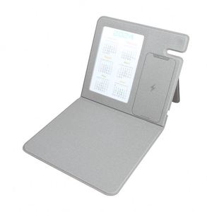 2025 Nhà Máy Mới Điện Tử Tiện Ích 3 Trong 1 Sạc Không Dây Với Chuột <span class=keywords><strong>Pad</strong></span> & Máy Tính Để Bàn Lịch Mới Của Công Ty Quà Tặng - Product Image 2