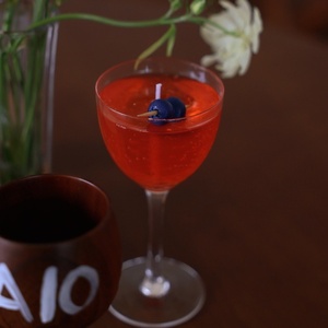 Bougie parfumée style cocktail <span class=keywords><strong>Aperol</strong></span> <span class=keywords><strong>Spritz</strong></span> à la myrtille, 300g, en <span class=keywords><strong>verre</strong></span>, en cire de gelée, pour la vente en gros et l'approvisionnement en boutique - Product Image 4