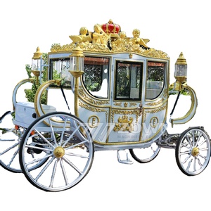 Kereta Listrik mewah/kereta listrik royal dekorasi pernikahan kereta pengangkut spesial untuk dijual - Product Image 1