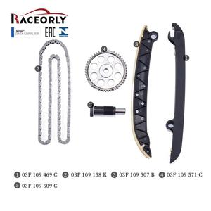 RACEORLY Timing Chain Guide Tensioner Kit OE 03F198229A untuk Audi A1 A3 VW Beetle 1.2 TSI CBZ Set 5 buah - Product Image 2