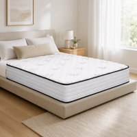 Matelas enroulable avec ressorts ensachés individuellement, tissu tricoté de qualité supérieure