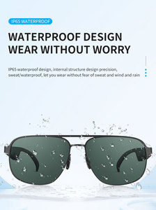 UVカット機能付き新型スマートグラス、ハンズフリー音楽・通話機能搭載 - Product Image 3