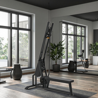 Vente chaude, machine à grimper à la corde de gymnastique multifonctionnelle, réglable, durable, à usage commercial professionnel