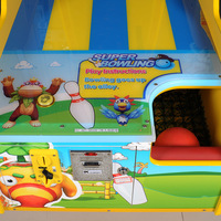 Banana Land Intérieur Sport Arcade Machine De Jeu Vidéo Arcade Mini Machine De Bowling Machine De Bowling Électronique Jeu pour Intérieur
