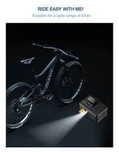 2024, новый BL01, бесщеточный двигатель, мини-электрический велосипедный насос для шин, насос для шин для велосипеда со светодиодным аварийным освещением