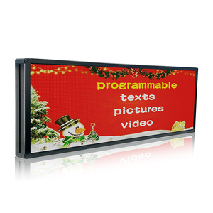 Bảng hiệu <span class=keywords><strong>LED</strong></span> hiển thị chữ chạy, điều khiển bằng WiFi, tùy chỉnh, P10, ngoài trời - Product Image 1