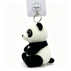 Custom Embroidered Cartoon Panda Plush Pillow Keychain <b>Mini</b> Stuffed Animal <b>Keyring</b> Stress Relief Back Charm - Product Image 4
