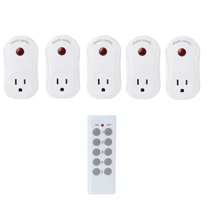 Remote Control Outlet Kit Switch Plug US Standard Socket