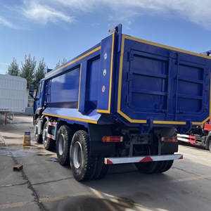 Camion benne Sinotruk HOWO NX 12 roues 8X4 21-30T 371ch Euro <span class=keywords><strong>2</strong></span> Diesel avec caisse en U pour le transport de sable minier Neuf - Product Image 4