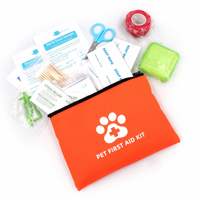 Sac en nylon pour animaux de compagnie Baiyuheng Trousse de premiers soins certifiée CE Boîte de premiers soins portable en plein air
