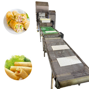 เครื่องห่อม้วนซาโมซ่าฟิลิปิโนไก่อัตโนมัติเต็มรูปแบบเครื่องห่อทำเครปย่างหนังเป็ด - Product Image 5
