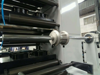 Imprimante flexographique automatique 4 couleurs SR-320-4 100m/min avec séchage UV efficace pour lamination rouleau-à-rouleau d'étiquettes pour usine de sacs en papier