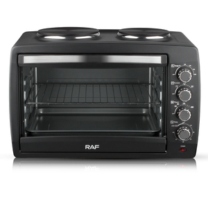 <span class=keywords><strong>Horno</strong></span> <span class=keywords><strong>El</strong></span>éctrico RAF de 45L y 1800W con Placa Calefactora Doble para Hornear y Cocinar en Casa - Product Image 3