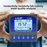 Medidor de Conductividad Industrial en Línea Jishen, Medidor de TDS, Sensor de EC, Electrodo, Detección de Salinidad, Rango de Temperatura 0-120, Nuevo