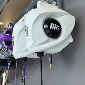 Enrouleur de <span class=keywords><strong>tuyau</strong></span> mural robuste rétractable pour eau, air et électricité, idéal pour garage, atelier et lave-auto - Product Image 3