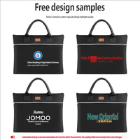 Sac pour ordinateur portable de haute qualité, épaissi, mallette pour hommes d'affaires, grande capacité de stockage et d'archivage de fichiers dans les bureaux d'entreprise