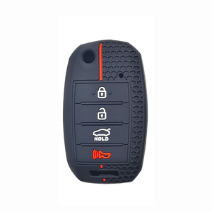 Funda de Silicona para Llave de Coche <span class=keywords><strong>Kia</strong></span> Picanto Sportage <span class=keywords><strong>GT</strong></span> RIO 3 Cerato Soul K5 <span class=keywords><strong>Ceed</strong></span> Optima Seltos Sorento Forte Stinger Telluride - Product Image 1