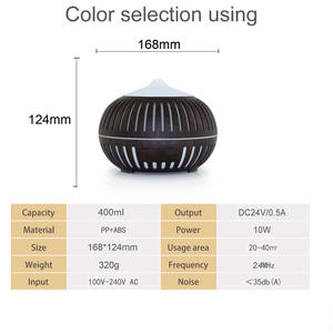 Difusor de Aromas YX-536 de 0.5L, Humidificador USB con Luz LED y Control Remoto para Uso Doméstico - Product Image 2