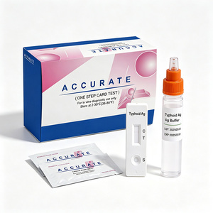 Kit de test de diagnostic rapide de qualité médicale à résultat instantané couvrant le paludisme, la fièvre dengue, la fièvre <span class=keywords><strong>typhoïde</strong></span> et plus encore. - Product Image 1