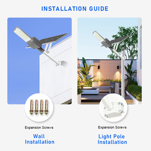 Lampadaire <span class=keywords><strong>Solaire</strong></span> LED Intégré Commercial 500W pour Usine, Vente en Gros, Éclairage Routier et de Parc - Product Image 4