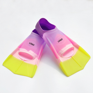 <span class=keywords><strong>Aletas</strong></span> flotantes de hoja corta populares con bolsa de malla <span class=keywords><strong>para</strong></span> adultos, hombres y mujeres, cómodas <span class=keywords><strong>aletas</strong></span> de Entrenamiento de natación de silicona - Product Image 2
