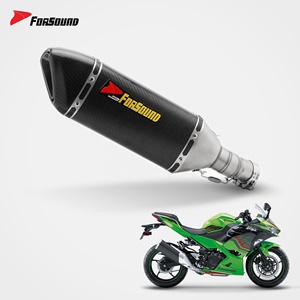 Système d'échappement de moto Forsound à <span class=keywords><strong>prix</strong></span> de gros, performance racing, kit complet à enfiler pour Kawasaki Ninja 400 <span class=keywords><strong>Z400</strong></span> - Product Image 6