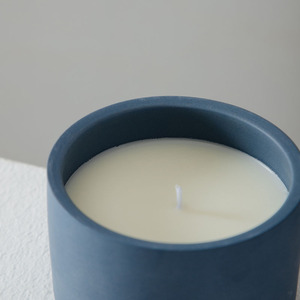 Portacandele in Ceramica Vuoto da 300ML, Stile Nordico Moderno di Lusso, Personalizzabile, in Porcellana Opaca Bianca e Nera - Product Image 4