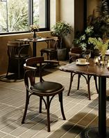 Chaise de salle à manger moderne de luxe léger pour café et restaurant, assise souple, usage commercial, dossier solide, imperméable, écologique, facile à nettoyer